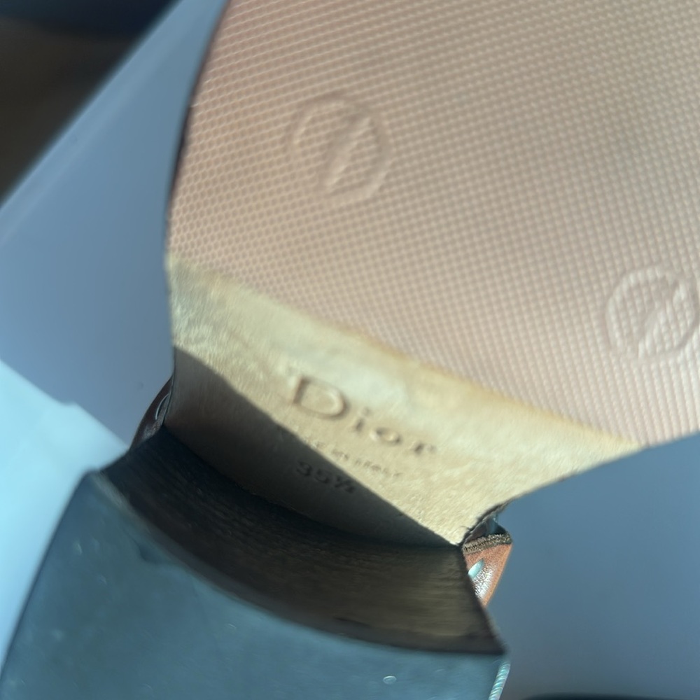 Women's Dior Brown Leather Boots - Picture 5 of 11